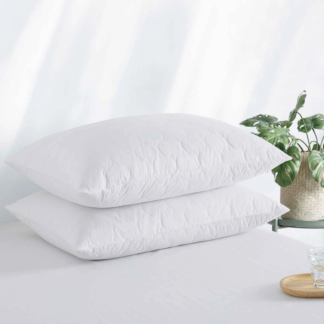 Cheap ✔️ Puredown Peace Nest Set of 2 Grey Goose Down Feather Pillows 🔔 4 Cheap ✔️ Puredown Peace Nest Set of 2 Grey Goose Down Feather Pillows 🔔 - Image 2