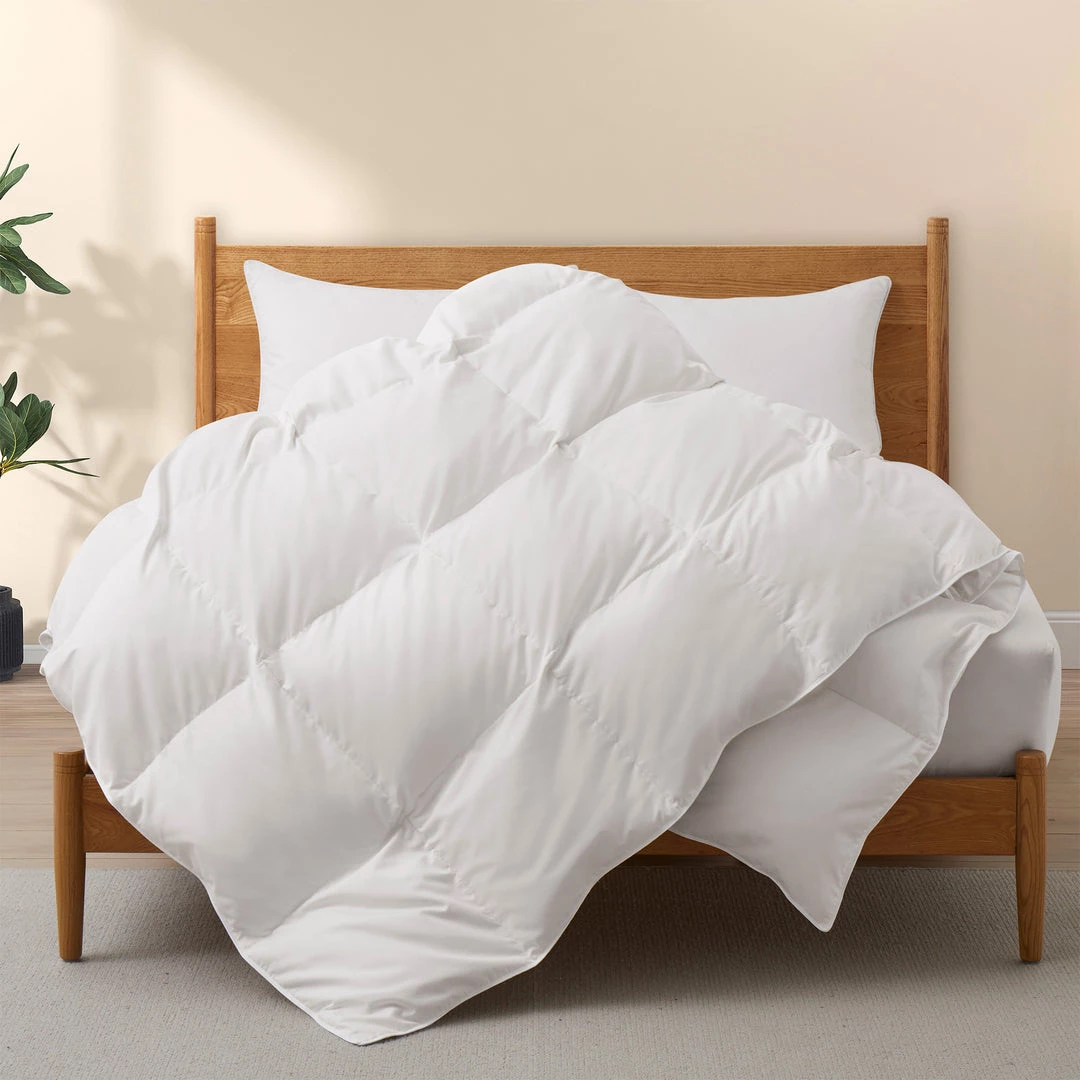Top 10 😀 Puredown 75% White Duck Down Winter Comforter (600FP) Baffled Box 🎁 4 Top 10 😀 Puredown 75% White Duck Down Winter Comforter (600FP) Baffled Box 🎁 - Image 2