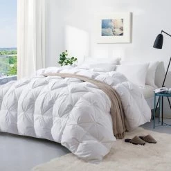 Promo ๐ Puredown 93% White Goose Down Winter Comforter (800FP) Baffled Box ๐