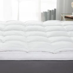 Buy ✔️ Puredown Peace Nest 3" White Goose Down Mattress Topper Feather Bed with TC230 100% Cotton Cover 🎉 -SOUL Naturalizer Sales 5188ef19f13748d58a0f0dba922d6c07 f1b6f70f cb1e 4561 a2f7 52f527293fde 1080x