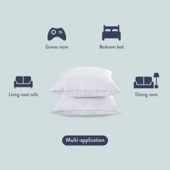 Deals 🌟 Puredown Peace Nest 2 Pack Goose Feather Throw Pillows Square Decorative Pillow Inserts for Couch or Bed 😀 -SOUL Naturalizer Sales 5b60471015b340989c2b948d4dcb1235 d7e91ec6 3d78 43aa a28e 029e831cabbd 1080x