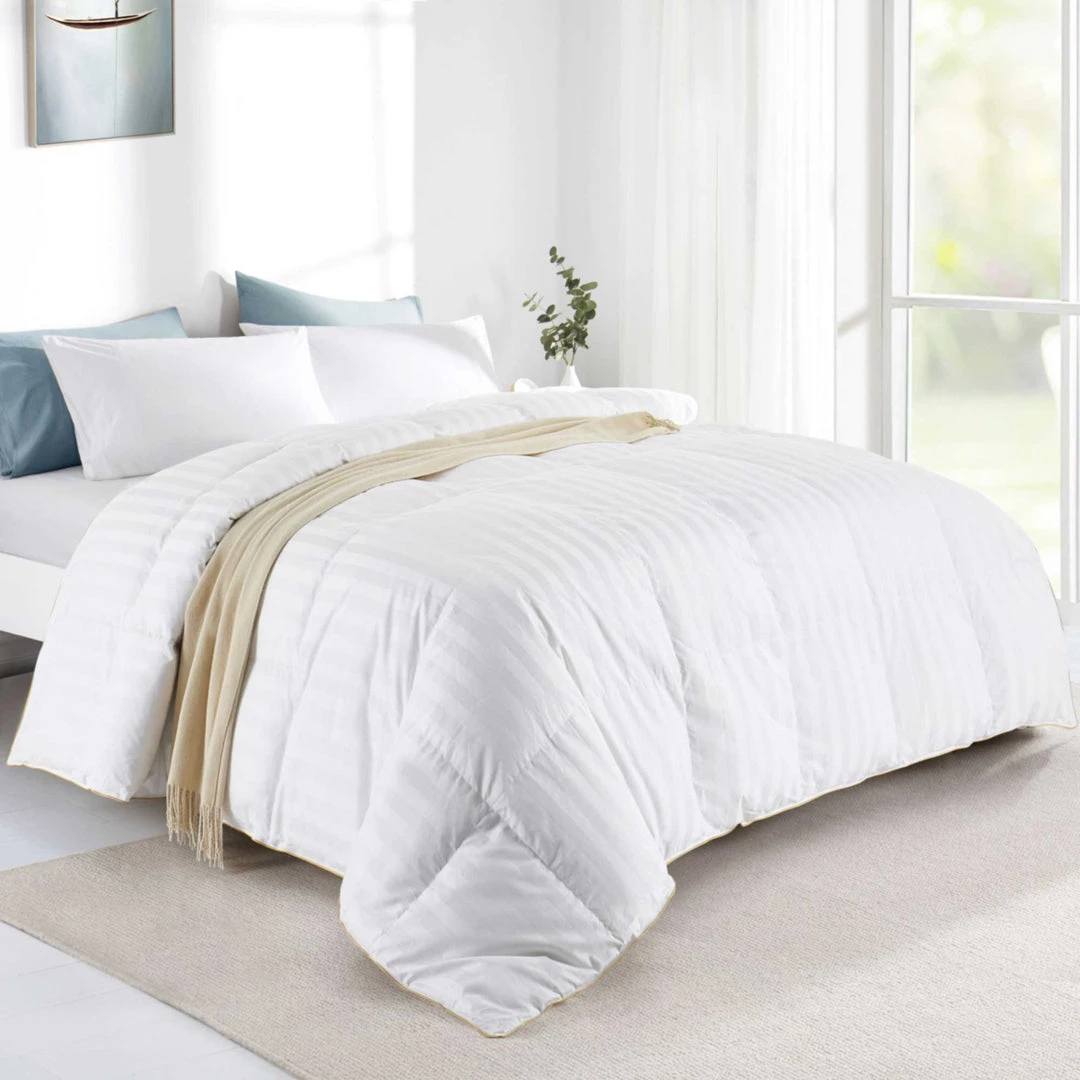 Outlet ๐ Puredown 75% White Goose Down Allseason Comforter (600FP) Baffled Box ๐ 4 Outlet ๐ Puredown 75% White Goose Down Allseason Comforter (600FP) Baffled Box ๐ - Image 2