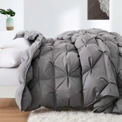 Best Pirce 😍 Puredown Luxury 93% Down Comforter White Goose Down 800 Fill Power, Winter Comforter 100% Cotton Cover -Grey 😍 -SOUL Naturalizer Sales 6615bf1fe4ef43858485d6fe663c6054 1080x