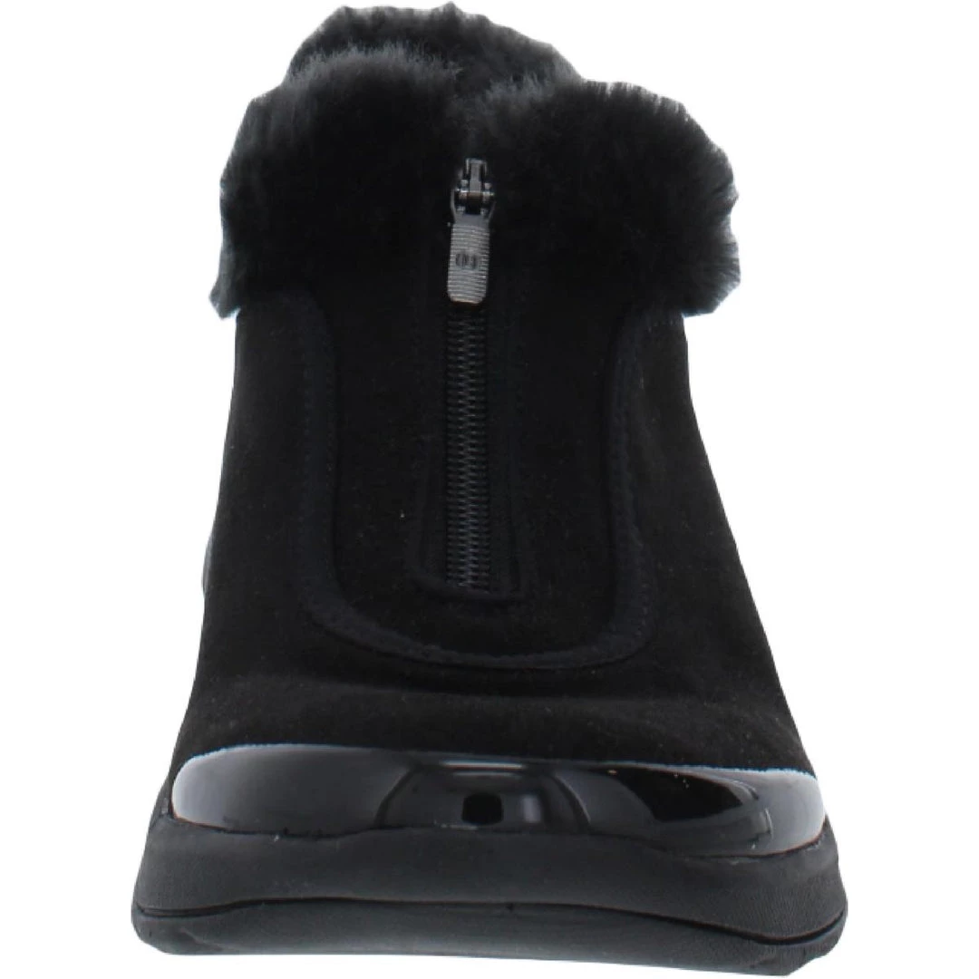 Discount ๐ Bzees Golden Zip ๐ฉ Womens Faux Fur Wedge Ankle ๐ฅพ Boots โ 5 Discount ๐ Bzees Golden Zip ๐ฉ Womens Faux Fur Wedge Ankle ๐ฅพ Boots โ - Image 3