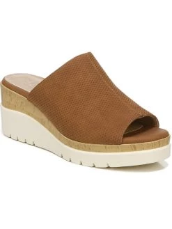 Budget 😍 SOUL Naturalizer Good Times-M 👩 Womens Faux Leather Slide Wedge 🩴 Sandals 🥰 -SOUL Naturalizer Sales 72477391b13f4a04a80cdaa5f8816fcd 1080x