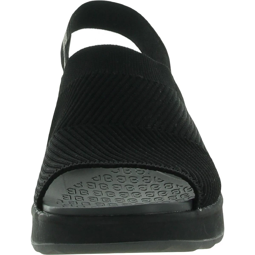 New ⌛ Bzees Nouveau 👩 Womens Slip On Wedge 🩴 Sandals ✨ 4 New ⌛ Bzees Nouveau 👩 Womens Slip On Wedge 🩴 Sandals ✨ - Image 2