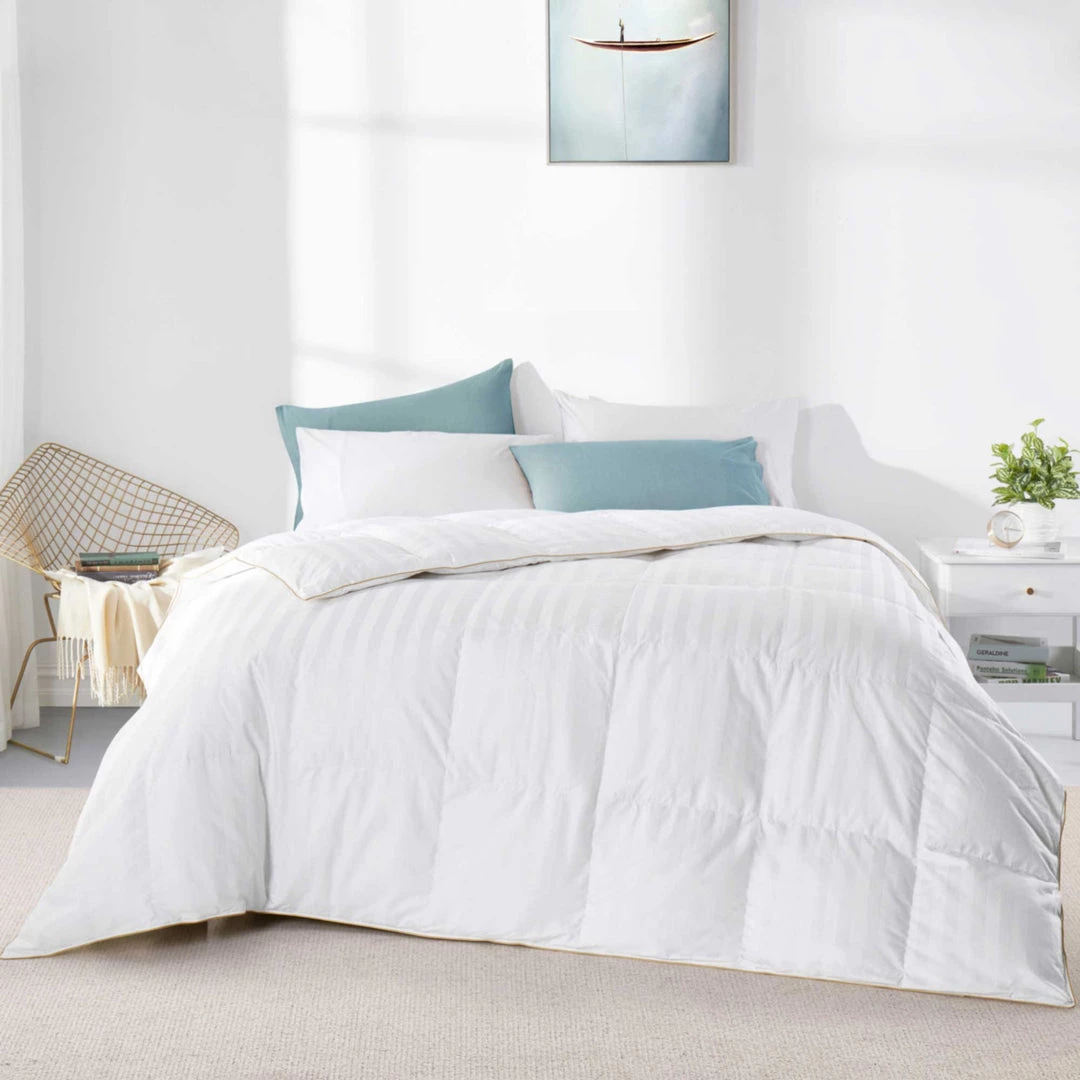 Outlet ๐ Puredown 75% White Goose Down Allseason Comforter (600FP) Baffled Box ๐ 3 Outlet ๐ Puredown 75% White Goose Down Allseason Comforter (600FP) Baffled Box ๐