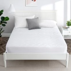 Cheapest ๐ Puredown Peace Nest Quilted Down Alternative Mattress Pad with 100% Cotton Cover ๐