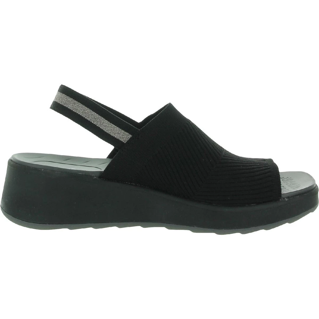 New ⌛ Bzees Nouveau 👩 Womens Slip On Wedge 🩴 Sandals ✨ 5 New ⌛ Bzees Nouveau 👩 Womens Slip On Wedge 🩴 Sandals ✨ - Image 3