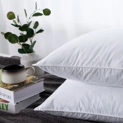 Deals 👍 Puredown Peace Nest Set of 2 Feather Down Bed Pillows w/ 100% Cotton Cover 😉 -SOUL Naturalizer Sales bc29bb83d30245f990e46745afc265e4 88a79083 2aa5 4126 bb35 a8f2dd0e8653 1080x