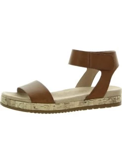 New 💯 SOUL Naturalizer Detail 👩 Womens Faux Leather Ankle Strap Platform 🩴 Sandals ❤️