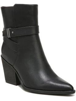 New 🔥 SOUL Naturalizer Mocha 👩 Womens Nubuck Almond Toe Mid-Calf 🥾 Boots 🛒