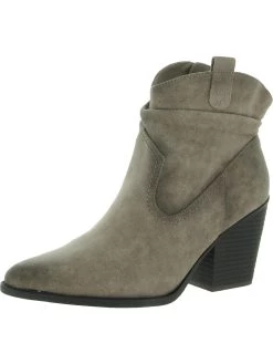 Budget 🎁 SOUL Naturalizer Maxime 👩 Womens Faux Suede Pointed Toe Ankle 🥾 Boots 🧨