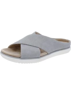 Budget ❤️ SOUL Naturalizer Jessa 👩 Womens Padded Insole Flat Slide 🩴 Sandals 🔥