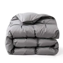 Best Pirce 😍 Puredown Luxury 93% Down Comforter White Goose Down 800 Fill Power, Winter Comforter 100% Cotton Cover -Grey 😍 -SOUL Naturalizer Sales eb0dd428688942aeaf75725a9dca1055 1080x