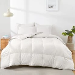 Coupon 🔔 Puredown All Season 75% White Down Comforter 😀