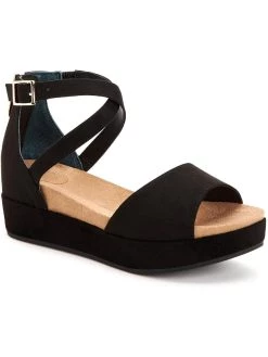 Coupon ๐ Giani Bernini Ellenaa ๐ฉ Womens Memory Foam Ankle Strap Wedge ๐ฉด Sandals ๐คฉ