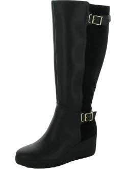 Best deal ✔️ Giani Bernini Sannaa 👩 Womens Zipper Leather Over-The-Knee 🥾 Boots ⌛