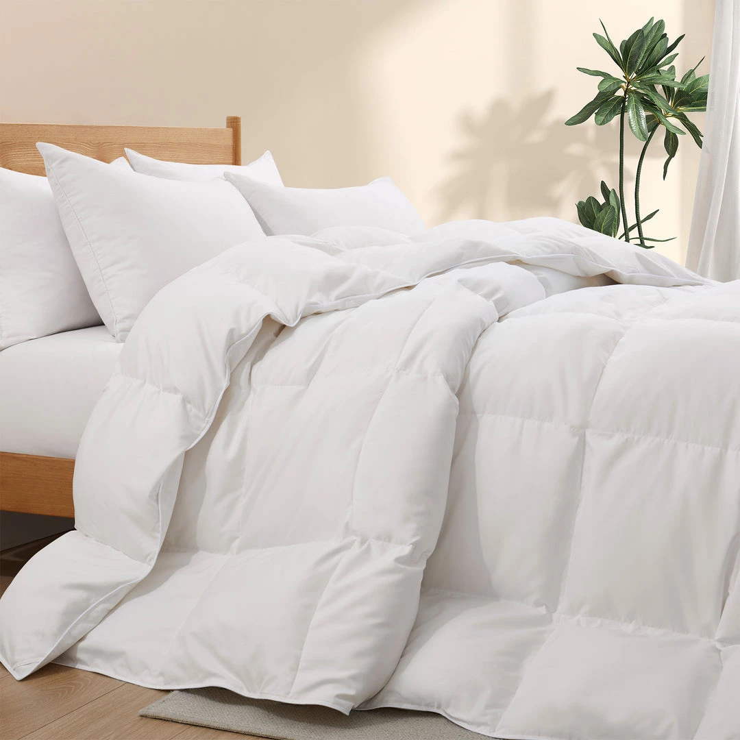 Top 10 😀 Puredown 75% White Duck Down Winter Comforter (600FP) Baffled Box 🎁 3 Top 10 😀 Puredown 75% White Duck Down Winter Comforter (600FP) Baffled Box 🎁