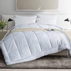 New ๐ Puredown Peace Nest All Season Down Alternative Comforter with Cotton Blend Shell โค๏ธ