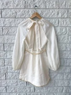 Deals 🤩 Zimmermann 👩 women Rouleau Chain Mini 👗 Dress in Pearl 👍 -SOUL Naturalizer Sales 6e7fbb61f741417cb1f7a6feadf7959b 1080x