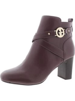 Discount 🧨 Giani Bernini Evrett 👩 Womens Faux Leather Ankle Ankle 🥾 Boots 😉